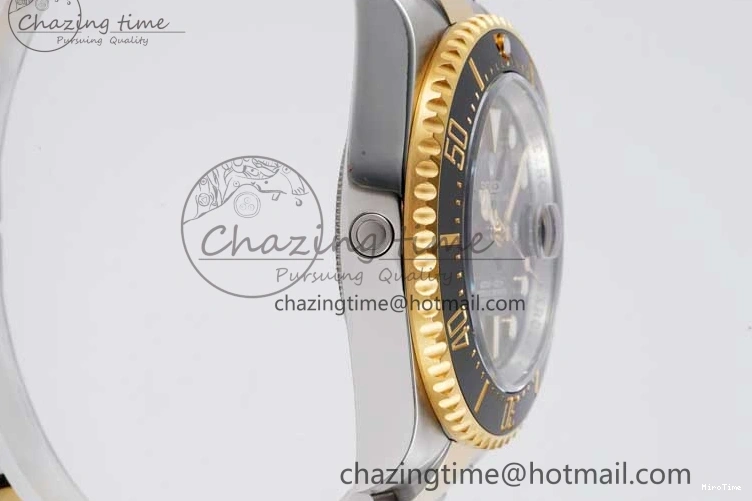 MiroTime 0202 Lightweight Sea-Dweller 126603 APF Best Edition Black Dial on SS YG Bracelet VR 2035